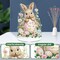 1 Pc Easter Tabletop Diamond Painting Ornament – Cute Bunny, Eggs & Flower Designs, Double-Sided Acrylic Stand-Up Desk Art for Home & Holiday Decor